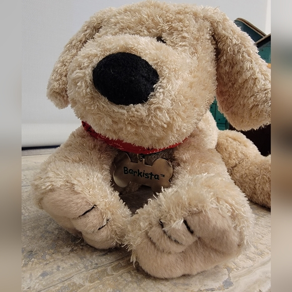 Starbucks "Vintage" 2003 Barkista Ltd 1st Edition Stuffed Toy - Picture 5 of 13
